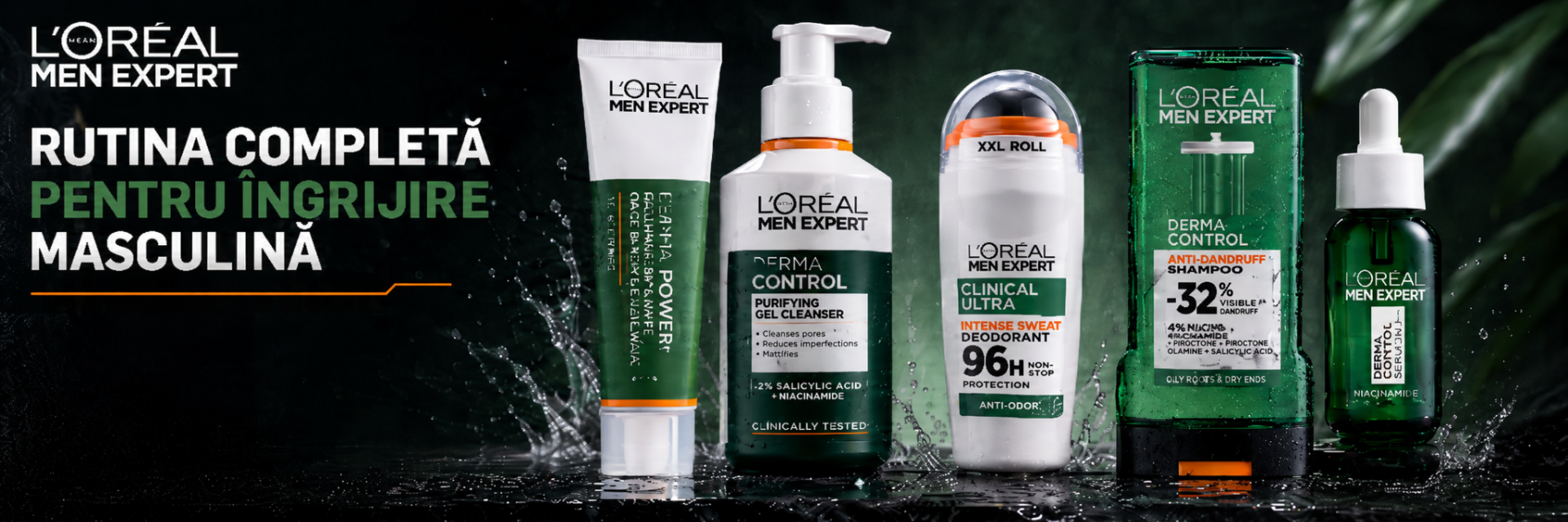 L'Oreal Paris Men Expert banner